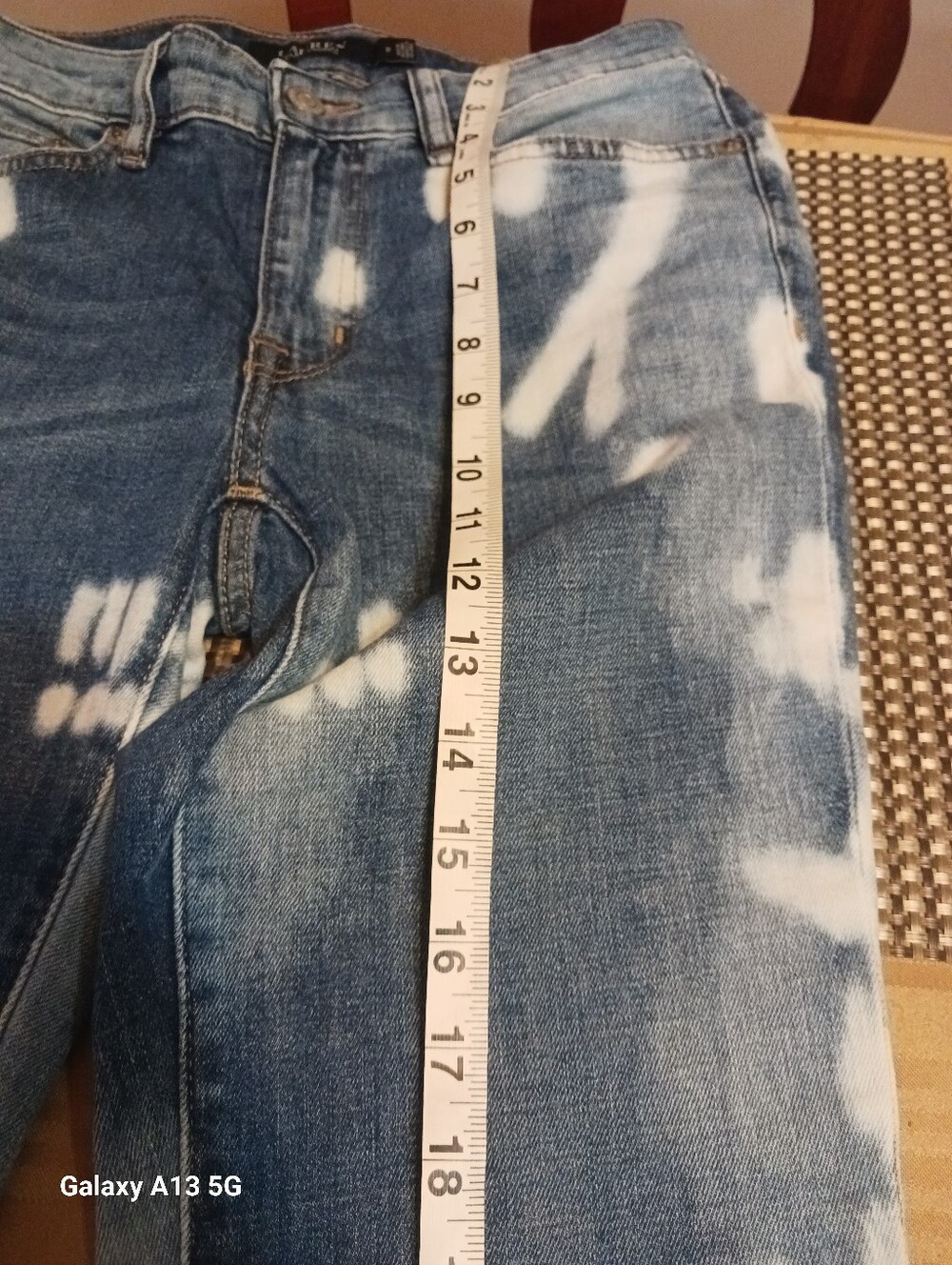 Ralph Lauren Bleached Light Blue Skinny Jeans - Picture 10 of 11